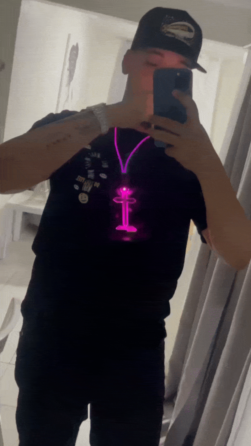 Collar LED: Anuel "RHLM Tour 2"