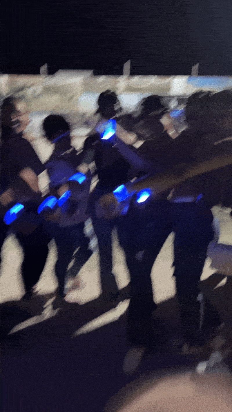 Brazalete LED: Beéle "Frente al Mar"